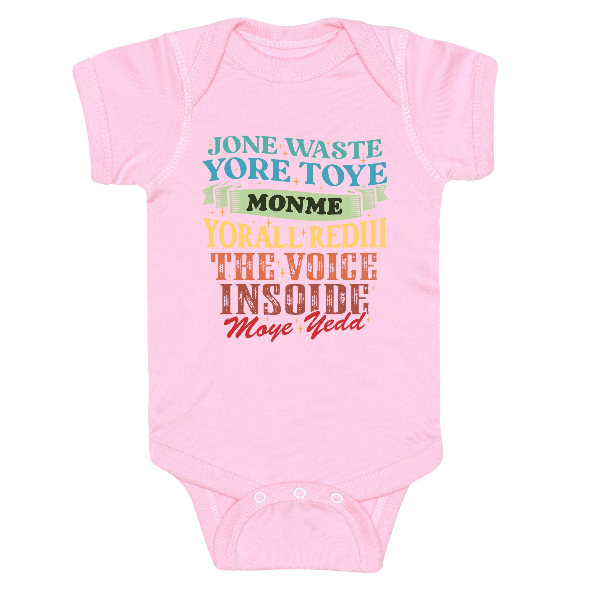 dont waste your time on me youre already the voice inside my yead Baby One-Piece